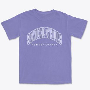 Sewickley Hills Pennsylvania Inline Premium Heavyweight T-shirt