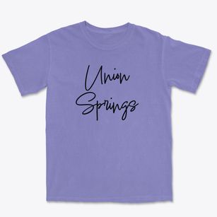 Union Springs New York Freestyle Premium Heavyweight T-shirt