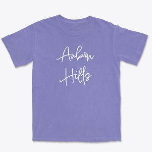 Auburn Hills Michigan Freestyle Premium Heavyweight T-shirt