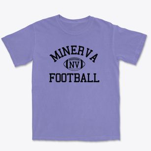 Minerva Nevada Football Premium Heavyweight T-shirt