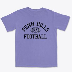 Penn Hills Pennsylvania Football Premium Heavyweight T-shirt