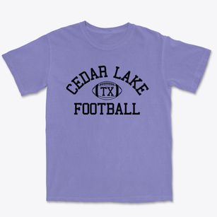 Cedar Lake Texas Football Premium Heavyweight T-shirt