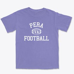 Pera Virginia Football Premium Heavyweight T-shirt