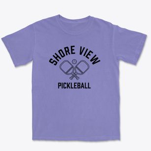 Shore View New Jersey Pickleball Premium Heavyweight T-shirt