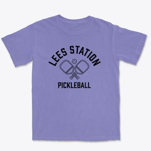 Lees Station Tennessee Pickleball Premium Heavyweight T-shirt