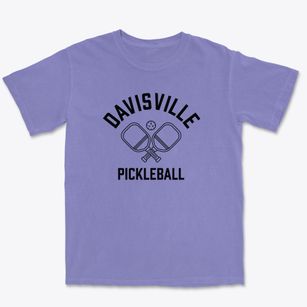 Davisville Rhode Island Pickleball Premium Heavyweight T-shirt