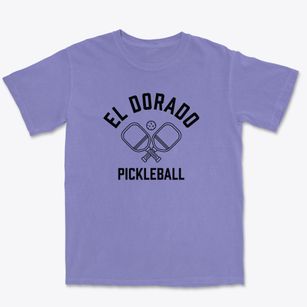 El Dorado Arkansas Pickleball Premium Heavyweight T-shirt