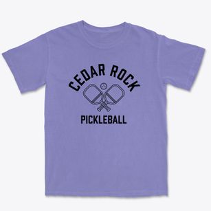Cedar Rock North Carolina Pickleball Premium Heavyweight T-shirt