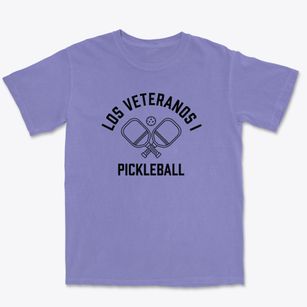 Los Veteranos I Texas Pickleball Premium Heavyweight T-shirt