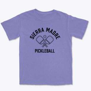 Sierra Madre California Pickleball Premium Heavyweight T-shirt