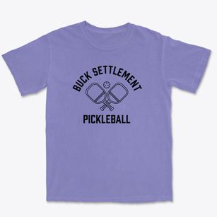 Buck Settlement New York Pickleball Premium Heavyweight T-shirt