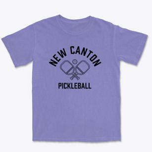 New Canton Tennessee Pickleball Premium Heavyweight T-shirt