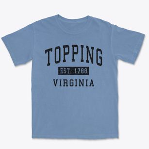 Topping Virginia Classic Established Premium Heavyweight T-shirt