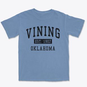 Vining Oklahoma Classic Established Premium Heavyweight T-shirt