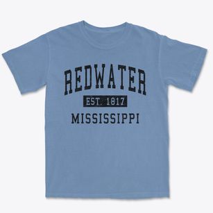 Redwater Mississippi Classic Established Premium Heavyweight T-shirt