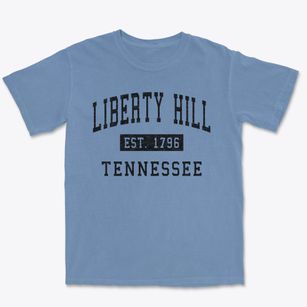 Liberty Hill Tennessee Classic Established Premium Heavyweight T-shirt
