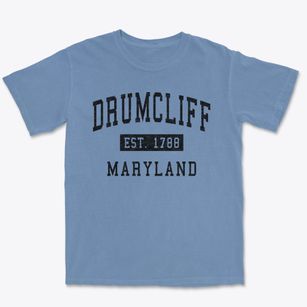 Drumcliff Maryland Classic Established Premium Heavyweight T-shirt