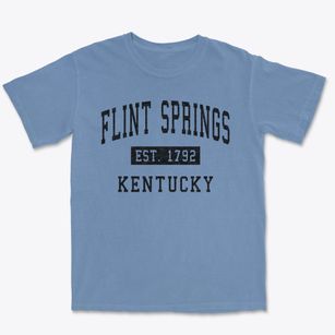 Flint Springs Kentucky Classic Established Premium Heavyweight T-shirt