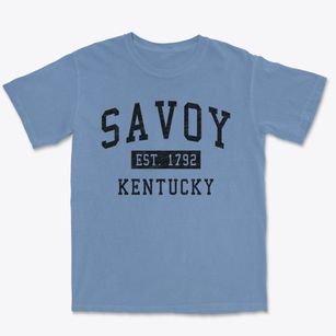 Savoy Kentucky Classic Established Premium Heavyweight T-shirt