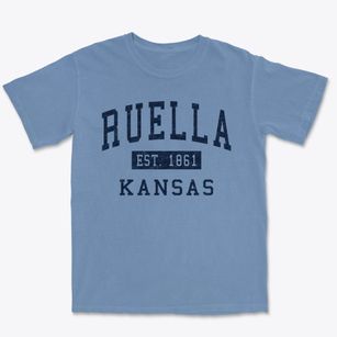 Ruella Kansas Classic Established Premium Heavyweight T-shirt