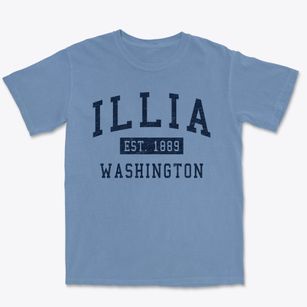 Illia Washington Classic Established Premium Heavyweight T-shirt