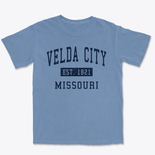Velda City Missouri Classic Established Premium Heavyweight T-shirt