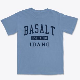Basalt Idaho Classic Established Premium Heavyweight T-shirt