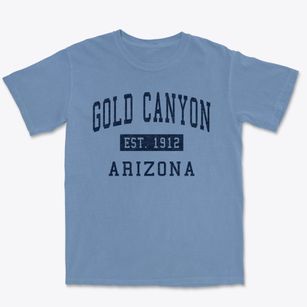 Gold Canyon Arizona Classic Established Premium Heavyweight T-shirt