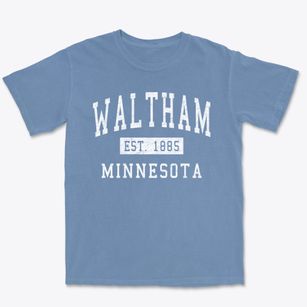 Waltham Minnesota Classic Established Premium Heavyweight T-shirt