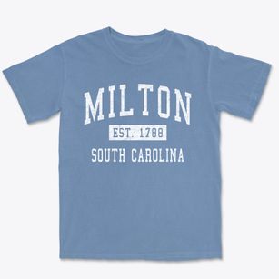 Milton South Carolina Classic Established Premium Heavyweight T-shirt