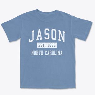 Jason North Carolina Classic Established Premium Heavyweight T-shirt