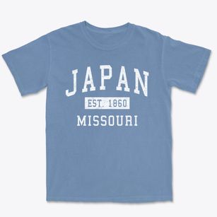 Japan Missouri Classic Established Premium Heavyweight T-shirt