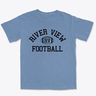 River View High School Classic Football Premium Heavyweight T-shirt