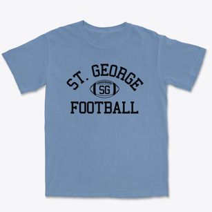 St. George School Classic Football Premium Heavyweight T-shirt
