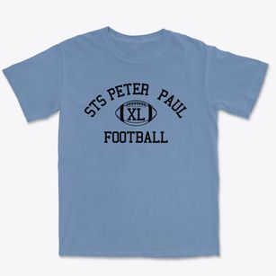 Saints Peter & Paul School Classic Football Premium Heavyweight T-shirt