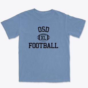 Oklahoma School For The Deaf Classic Football Premium Heavyweight T-shirt
