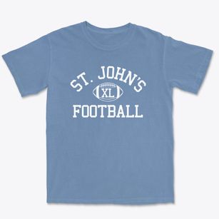 Saint John's Episcopal School Classic Football Premium Heavyweight T-shirt