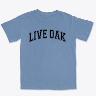 Live Oak High School Varsity Arch Premium Heavyweight T-shirt