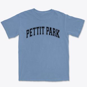 Pettit Park Elementary School Varsity Arch Premium Heavyweight T-shirt