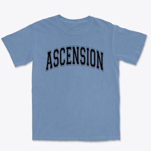 Ascension Lutheran Preschool Varsity Arch Premium Heavyweight T-shirt