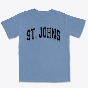 Saint Johns Middle School Varsity Arch Premium Heavyweight T-shirt