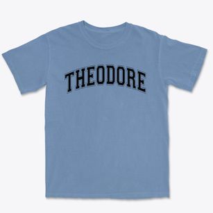 Theodore Jamerson School Varsity Arch Premium Heavyweight T-shirt
