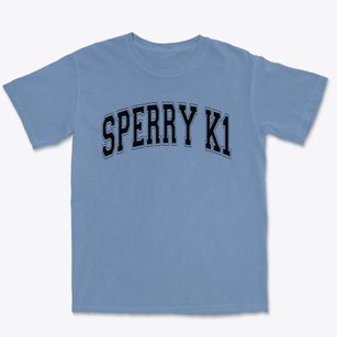 Sperry Elementary K1 School Varsity Arch Premium Heavyweight T-shirt