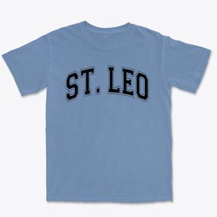 Saint Leo School Varsity Arch Premium Heavyweight T-shirt