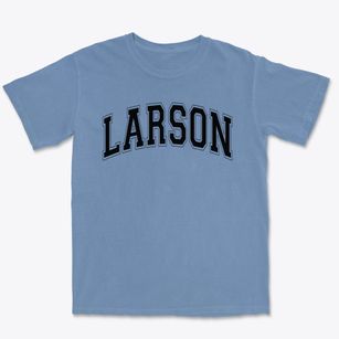 Larson Elementary School Varsity Arch Premium Heavyweight T-shirt