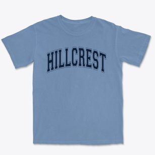 Hillcrest Lutheran Academy Varsity Arch Premium Heavyweight T-shirt
