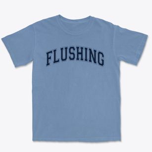 Flushing Christian School Varsity Arch Premium Heavyweight T-shirt
