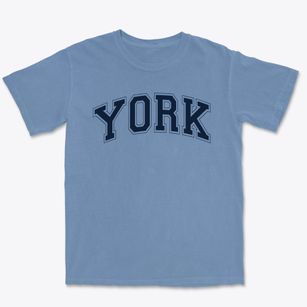 York Middle School Varsity Arch Premium Heavyweight T-shirt