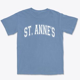 Saint Anne's School Varsity Arch Premium Heavyweight T-shirt