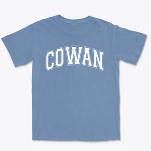 Cowan Elementary School Varsity Arch Premium Heavyweight T-shirt